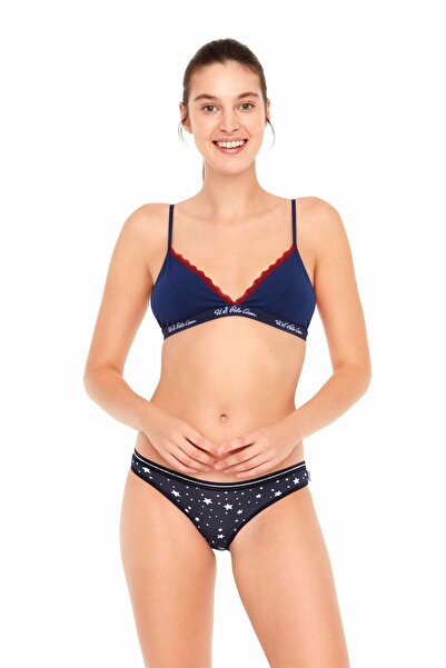 U.S. Polo Assn. U.S. Polo Assn. Women's Star Printed 3-Piece Slip C.6.L.3.6.R.7.1