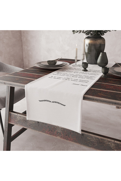 The Lucid Lab Merdiven - Şiir Runner Örtü