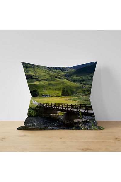 EVSEHOMES HUSĂ DE PENTRU IMPRIMARE DIGITALĂ MOUNTAIN BRIDGE PEISAJ