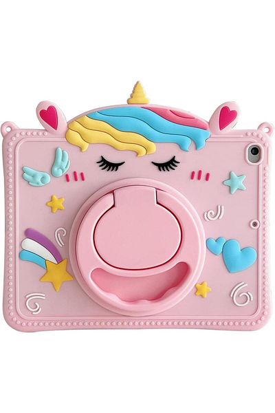 UnDePlus Case for Samsung Galaxy Tab S6 Lite 2024 P620 P610 Compatible Cute Dolls Children Character Case 13-15-17
