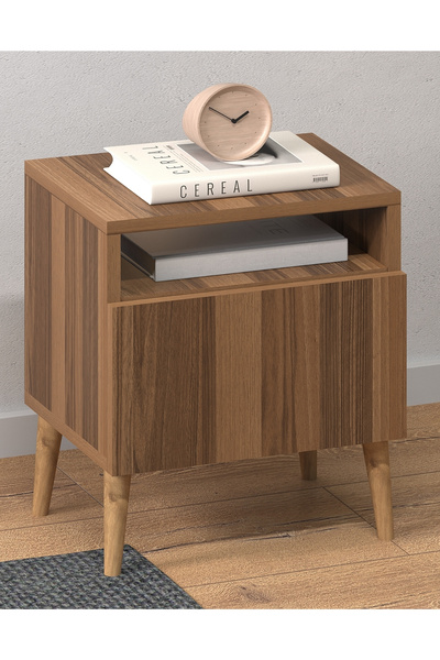 Monte Sehpa Luce Kapaklı Komodin 2'li Set