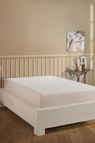 conzaliza Cotton Double Elastic Sheet| 160 X 200 cm