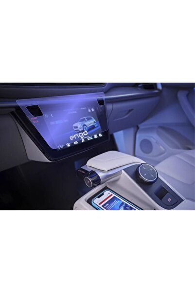 Engo واقي شاشة نانو متوافق مع شاشة التحكم TOGG T10X مقاس 8 بوصة