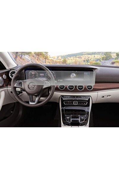 Engo مرسيدس EQC 400 واقي شاشة غير لامع شاشة رقمية للوسائط المتعددة