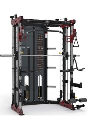 Smith machine cable crossover combo clearance