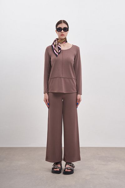 COLORDS بدلة نسائية برقبة دائرية