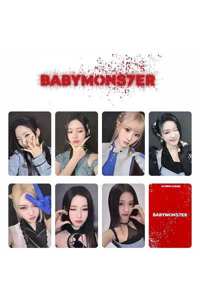 Kpop Dünyasi BABYMONSTER '' Babymons7er'' Photobook Set 2 PCs