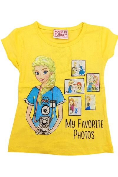 KAMİKAM P Pamučni džersej Kvalitetna majica za devojčice