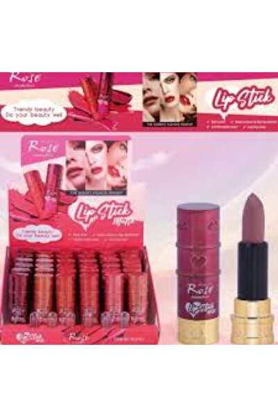 Rose Matte Lip Stick Dudak Parlatıcısı