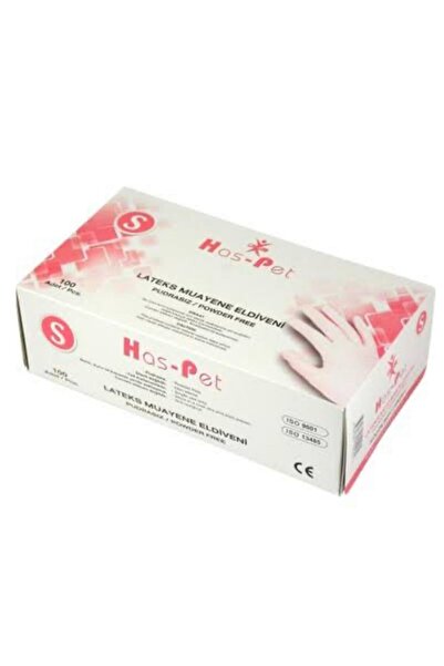 PUDRASIZ MUAYENE ELDİVENİ BEYAZ SMALL BEDEN 100 LÜ 1 PAKET
