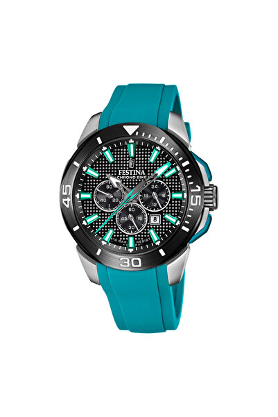 FESTİNA Festina Chrono Bisiklet Herren Uhr Grün F20642/3