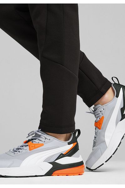 Puma Vis2K Gray Fog-Puma White-Rickie Orange