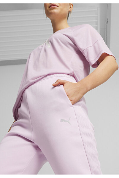 Puma EVOSTRIPE High-Waist Pants Grape Mist
