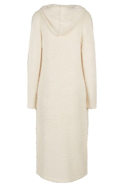Urban Classics Damen Cardigan mit Kapuze und Federn
