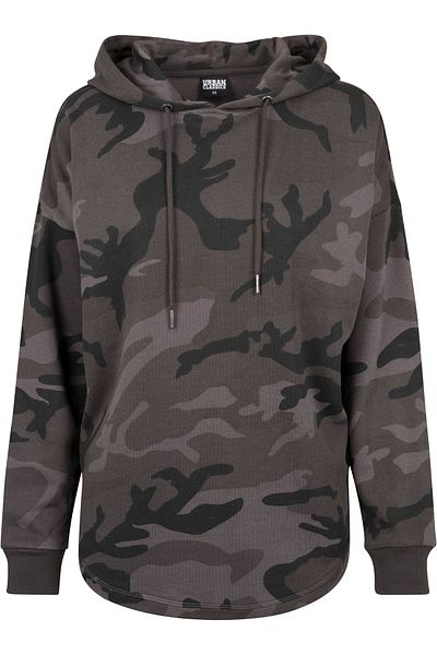 Urban Classics Damen Ladies Oversized Camo Hoody