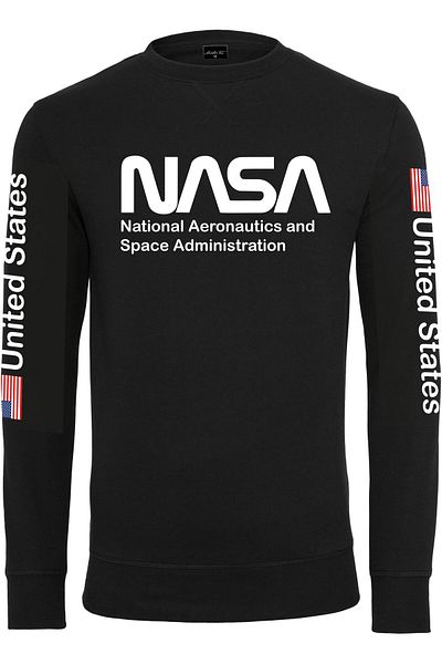 Mister Tee Herren NASA US Crewneck