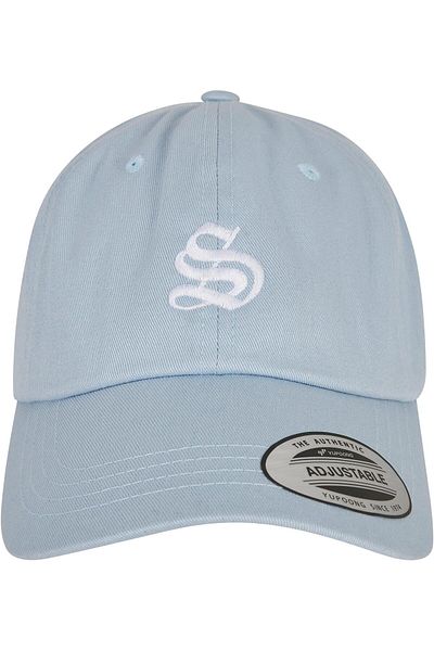 Mister Tee Accessoires Letter Hellblau Low Profile Cap