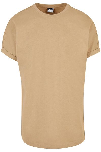 Urban Classics Herren Long Shaped Turnup Tee