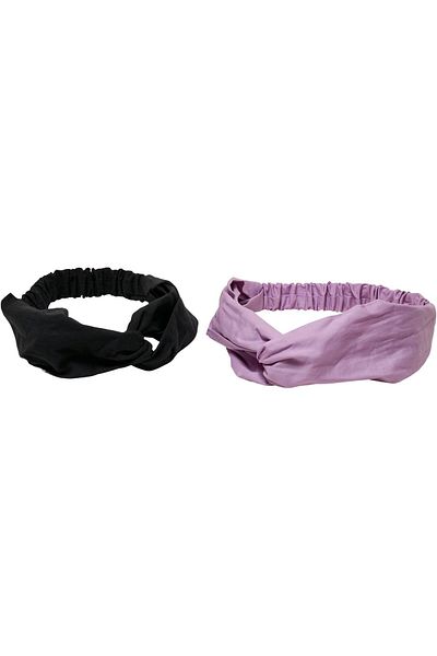 Urban Classics Accessoires Light Basic Stirnband 2er-Pack
