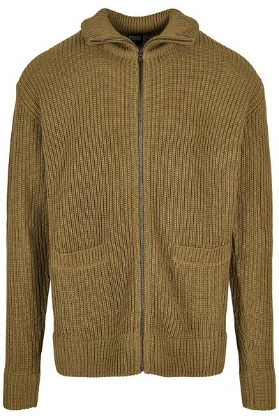 Urban Classics Herren Zip Cardigan