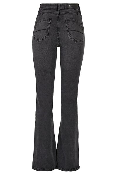 Urban Classics Damen Bayan Yüksek Bel Geniş Paça Kot Pantolon
