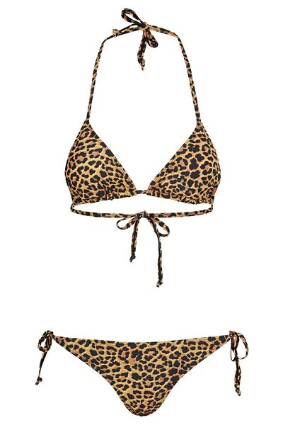Urban Classics Damen Ladies Animal Bikini