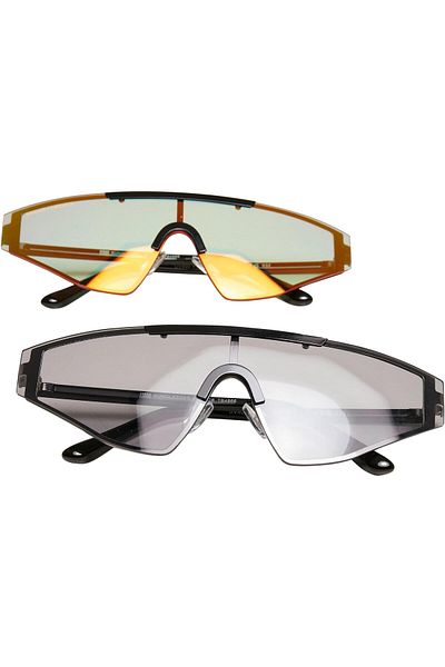 Urban Classics Accessoires Sonnenbrillen Frankreich 2er-Pack