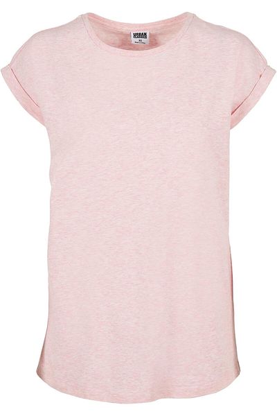 Urban Classics Damen Ladies Color Melange Extended Shoulder Tee