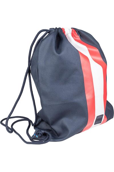 Urban Classics Unisex Striped Gym Bag
