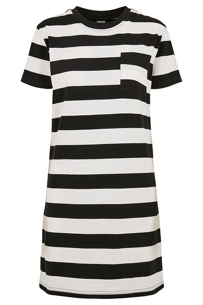 Urban Classics Damen Ladies Stripe Boxy Tee Dress