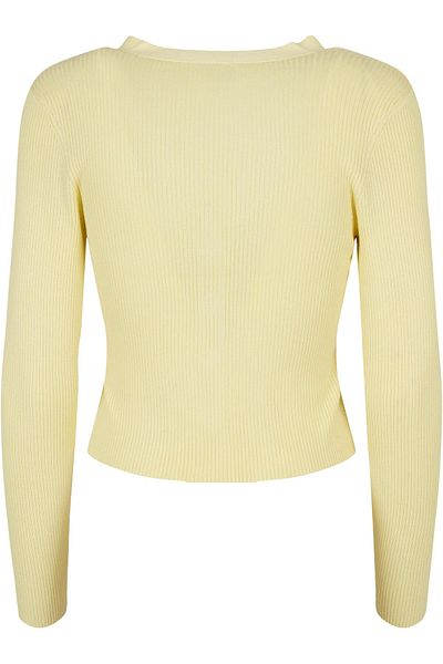 Urban Classics Damen Bayan Kısa Kaburga Örgü Hırka