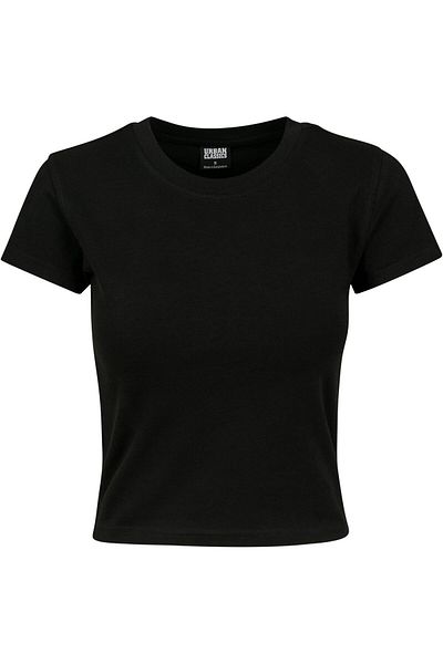 Urban Classics Kurzes Damen-T-Shirt aus Stretch-Jersey für Damen