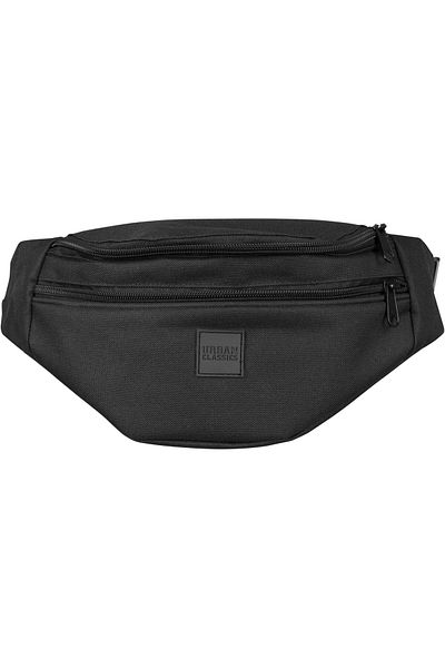 Urban Classics Unisex Double-Zip Shoulder Bag