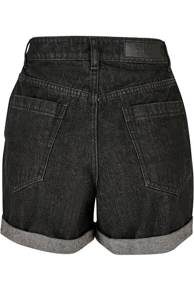 Urban Classics Damen Bayan Yüksek Bel Boyfriend Şort
