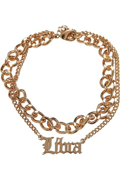 Urban Classics Accessoires Sternzeichen Goldenes Fußkettchen