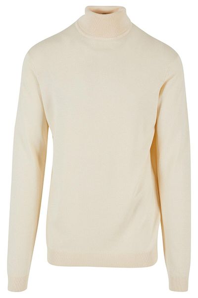 Urban Classics Herren Strickpullover mit Rollkragen