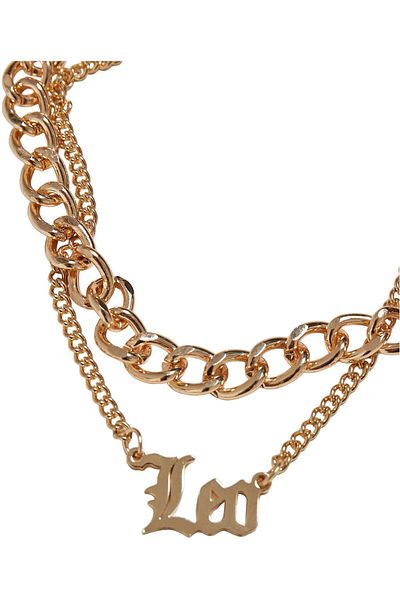 Urban Classics Accessoires Sternzeichen Goldenes Fußkettchen