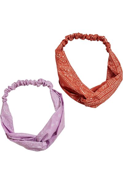 Urban Classics Aksesuarlar Bandana Baskılı Kafa Bandı 2'li Paket