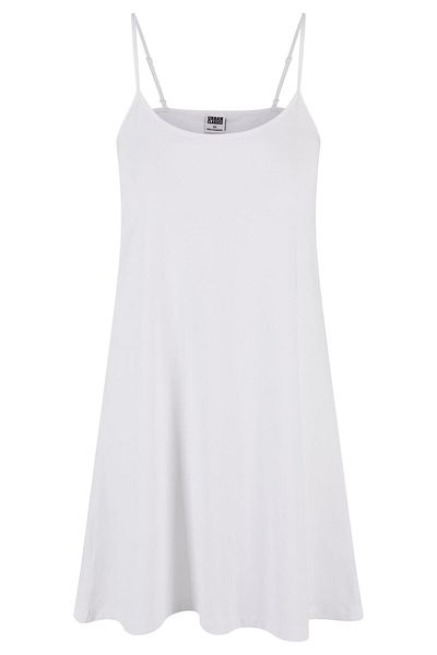 Urban Classics Damen Bayan Streç Jersey Askılı Elbise
