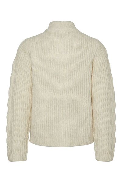 Vero Moda Girl Strickjacke VMALBA LS ZIP HIRKA GA BOO KIZ