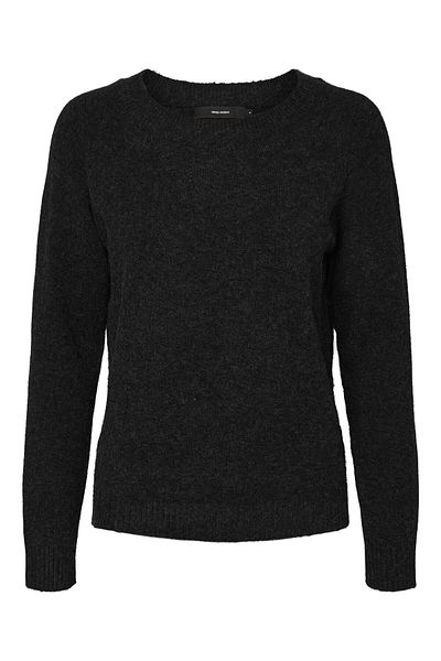 Vero Moda Melange-Pullover mit Rundhalsausschnitt für Damen VMDOFFY