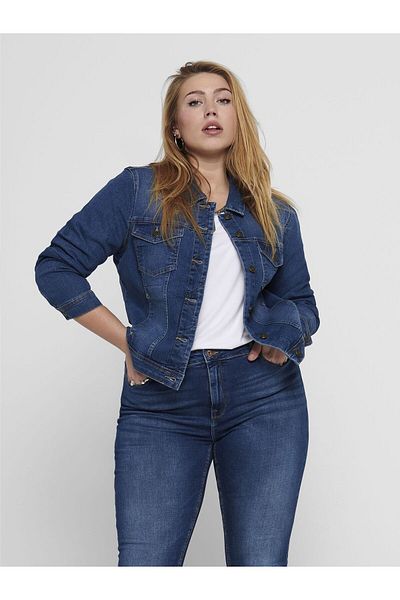 Only Carmakoma Jeansjacke Carwespa Jeansjacke