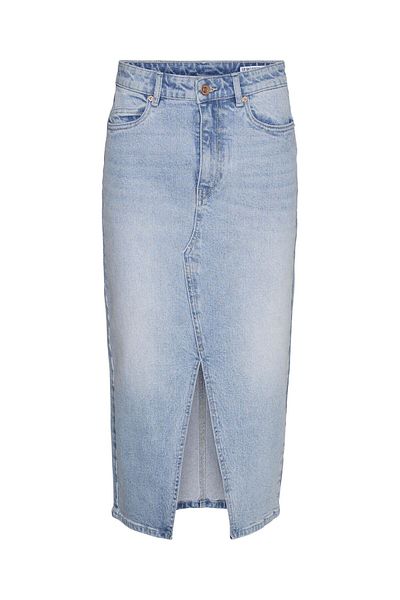 Vero Moda Jeansrock Vmveri Hohe Taille Langer Rock