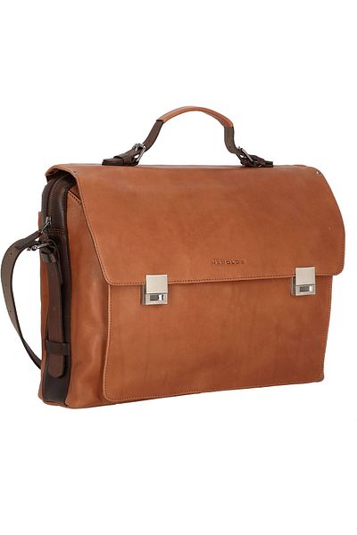 Harold's Ivy Aktentasche Leder 41 cm tvárový počítač