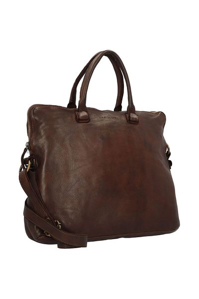 Harold's Geanta submarin din piele 38 cm compartiment laptop