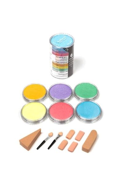 Panpastel Ultra Soft Artist Pastel Paint Pearlescent Set of 6 30062