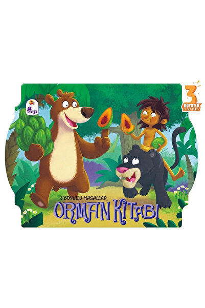 İndigo Çocuk Orman Kitabı - 3 Boyutlu Masallar Serisi