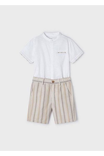 MAYORAL Set cămașă Bermuda pentru băiat 03283-042