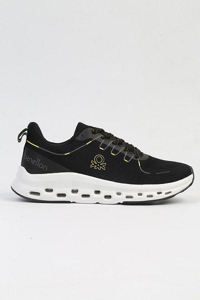 Benetton ® IMPORTED Men's Black Sneakers BNI-10007