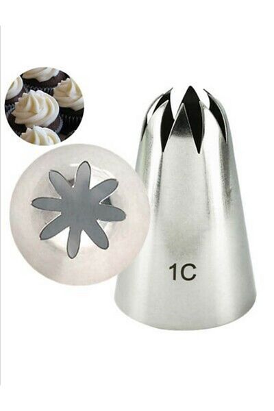Siliko World Cream Stainless Steel Piping Bag - 1 Piece + 4 Whipped Bags